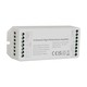 5-kanals LED forstærker til 12V/24V - 15A, hvid, til RGB+W / RGB / enkeltfarvet LED strips