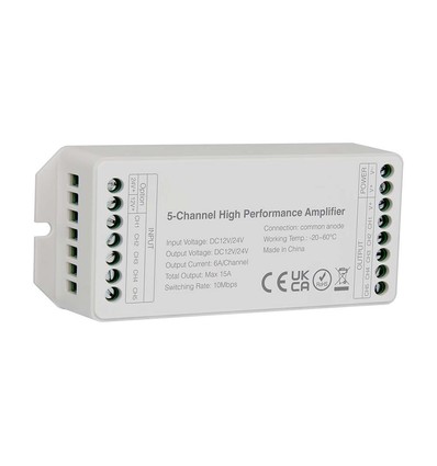 V-Tac 5 kanals signal forstærker
