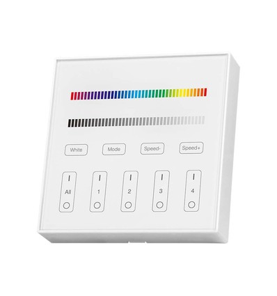 4-zone RGB+W WiFi kontroller