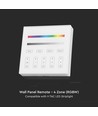 4-zone RGB+W WiFi kontroller