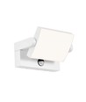 17W LED Væglampe - Sensor, 3000K, Hvid, Hus, IP65
