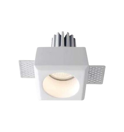 GU10 - lampe, runde, hvid