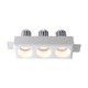 3xGU10 Runde Lampe - Hvid