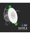 5W/8W LED Brandsikker Downlight - CCT 4i1, Dæmpbar