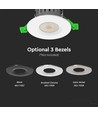 5W/8W LED Brandsikker Downlight - CCT 4i1, Dæmpbar