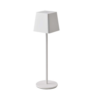 LED 2W Bordlampe - 3000K, Hvid, Hus