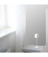 LED 2W Bordlampe - 3000K, Hvid, Hus