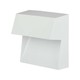 3W LED væglampe til trapper - IP65, hvid, 15,4x15,1 cm, indbygningsspot til trin