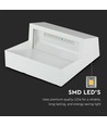 3W Trinlys LED - 4000K, hvid, hus