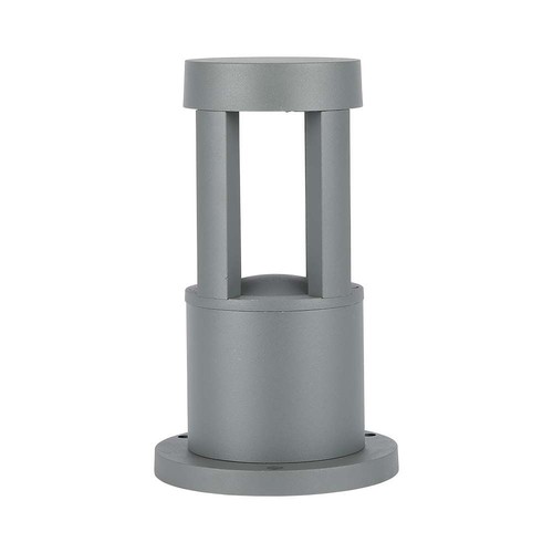 10W Væglampe - LED, 6400K, Grå kabinet, 25cm højde