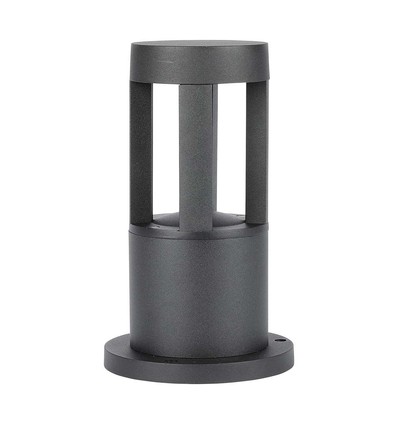 10W sort LED havelampe, 25cm - 100lm/W, IP65, 110 grader, 230V