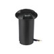 1W LED nedgravningsspot - 6400K, sort, 12V