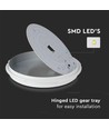 14W - LED Kuppel Lys, Samsung Chip, CCT 3i1, IP65, 5 Års Grty