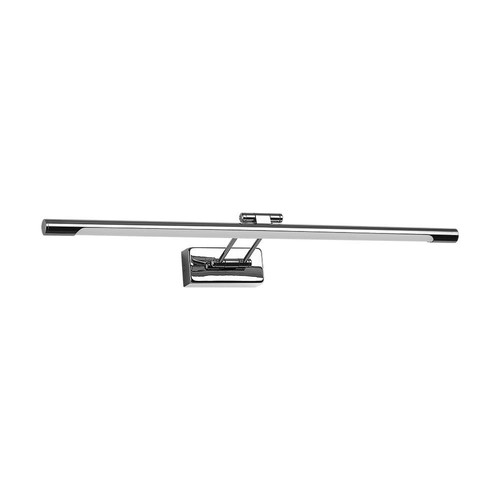 13W LED Billede-/Spejllampe - Krom, 3000K, Ø640mm