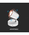 6W LED Væglampe - 3000K, Hvid