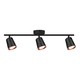 18W LED Væglampe 4000K Sort