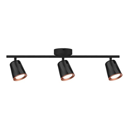 18W LED Væglampe 4000K Sort