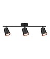 18W LED Væglampe 4000K Sort