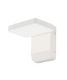 17W Væglampe LED - 3000K, hvid, kvadratisk, IP65