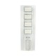 LED solcelle gadelygte - 6400K
