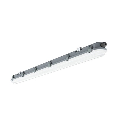 18W LED Vandtæt Lampe - 60cm, Samsung Chip, Mælkeagtigt Dæksel, 6500K