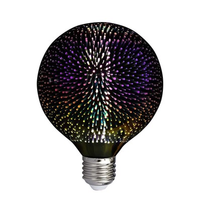 G125 LED 3D Kultråd Pære 4W E27 - 3000K