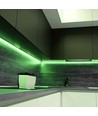 5m 3,2W/m stænktæt LED strip - Grønt lys, IP65