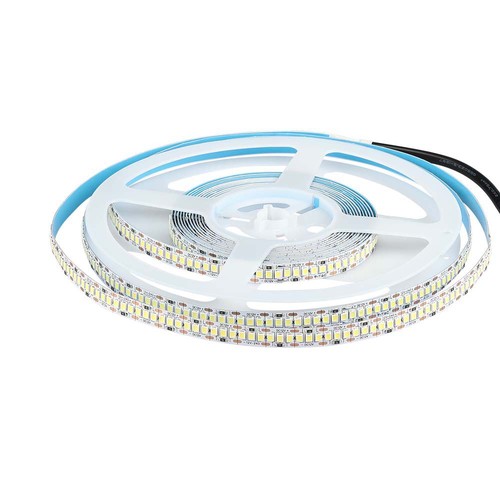 5m 20W/m LED strip, 2000lm/m - 12V, 240 LED pr. meter, IP20, 4000K-4500K