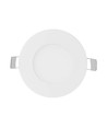 3W LED Panellys - med EMC driver, 6400K, rundt