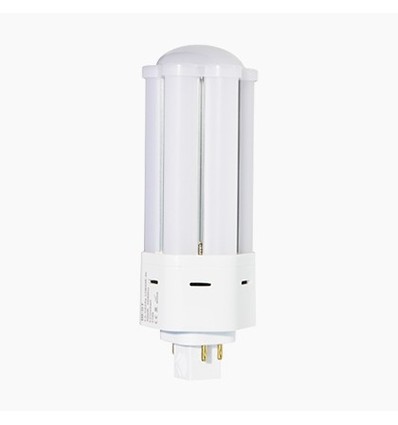 GX24D 12W LED pære - 360°, matteret
