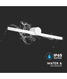 10W LED bad / spejllampe - IP65, 61cm, hvid