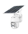 WiFi HD Smart Solar Energi PTZ Kamera - Sensor, Hvid, Hus