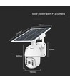 WiFi HD Smart Solar Energi PTZ Kamera - Sensor, Hvid, Hus