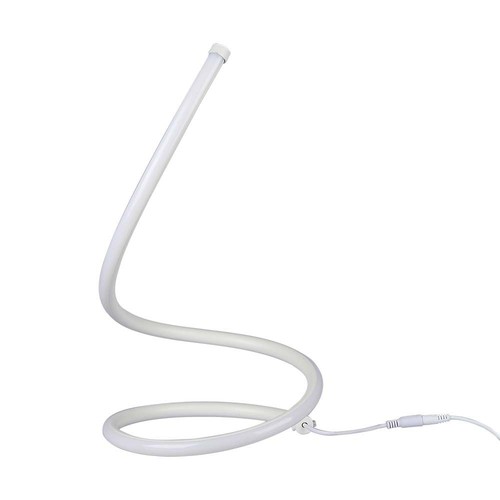 V-TAC LED Design Bordlampe 20W - EU Stik, Ledning+Af-bryder, 3000K, Hvid
