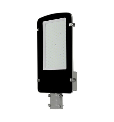 100W LED gadelygte - Samsung Chip, 4000K, grå hus