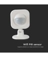 V-Tac WiFi PIR sensor - Hvid