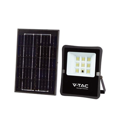 50W LED Solar Projektør - 6400K