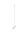 GU10 lampeholder - aluminium, hvid