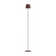 LED lampe 4W - 4400mA batteri, 3000K, IP54, Corten hylster