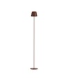 LED lampe 4W - 4400mA batteri, 3000K, IP54, Corten hylster