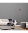 LED lampe 4W - 4400mA batteri, 3000K, IP54, Corten hylster
