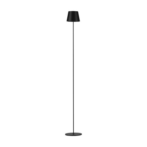 LED 4W - 4400mA batteri, 3000K, IP54, sort hus