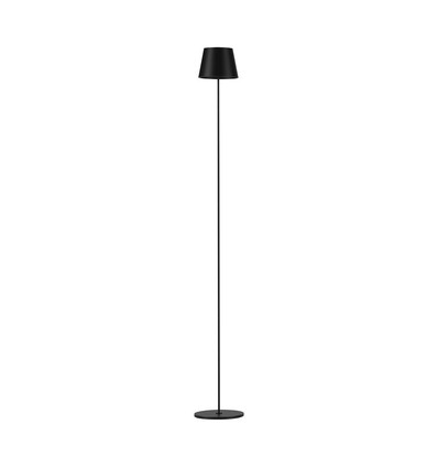 LED 4W - 4400mA batteri, 3000K, IP54, sort hus