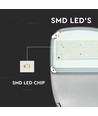300W LED solcelle gadelampe - Samsung chip, 4000K