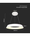 48W LED Hængelampe - Designer, TRIAC Dæmpbar, 4000K, Hvid