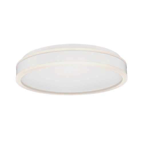 42W LED designer loftslampe - Rund, hvid, dæmpbar, 4000K, 360 grader lysspredning