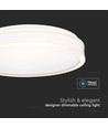 42W LED lampe Triac-dæmpbar 4000K hvid rund