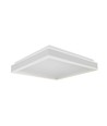 38W LED Designerlampe - 4000K, hvid, firkantet