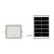 VT LED Solar Projektør 80W - 4000K, 6000 mAh Batteri, 3m Kabel, Smart IR Fjernbetjening, Hurtig Opladning, Hvid