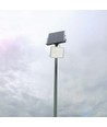 VT 180W LED Solar Projektør - 4000K, 16000 mAh Batteri, 3m Kabel, Smart IR Fjernbetjening, Hurtig Opladning, Hvid
